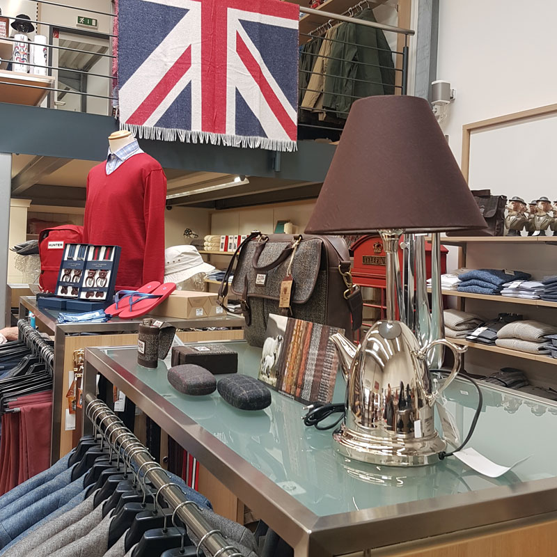 Besuchen Sie unser Ladengeschäft in Meckenheim THE BRITISH SHOP Englische Bekleidung im