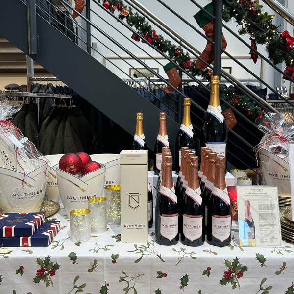 Preisgekrnt: Der Schaumwein von Neyetimber nimmt es mit den grten Champagnern auf.