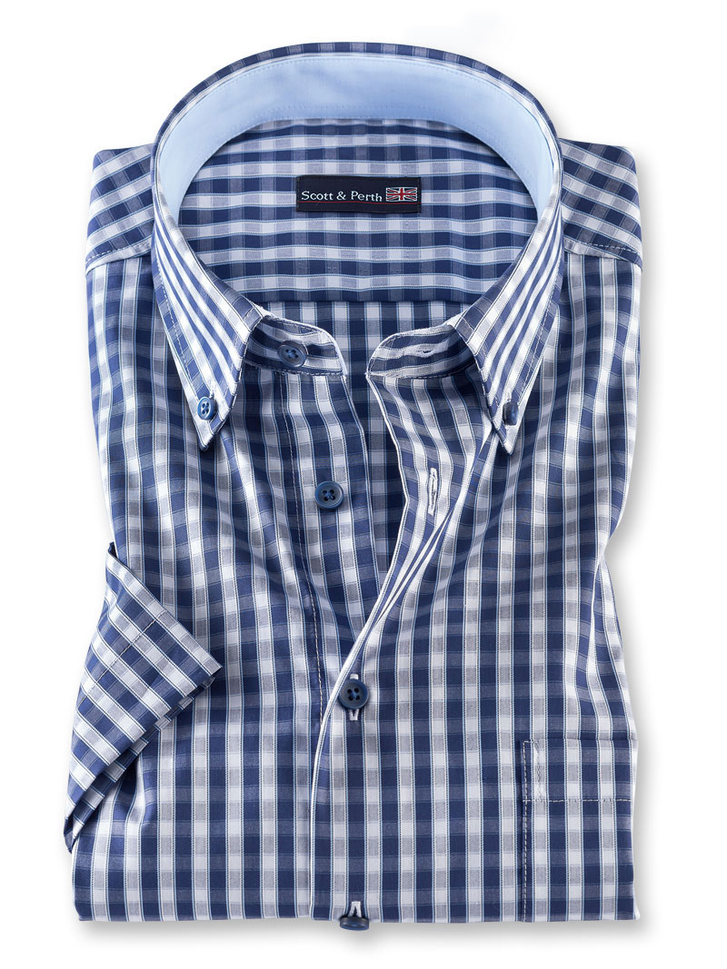 Karo-Hemd im maritimen Look - Hemden Herren Sonderangebote