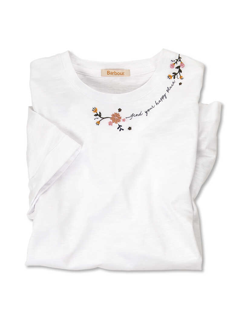 barbour t shirt damen