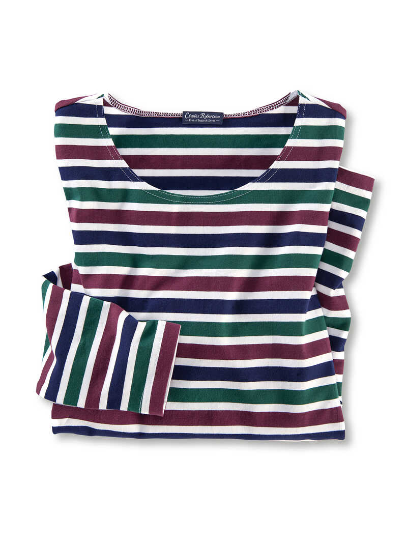 Produktbild zu Damen-Ringelshirt