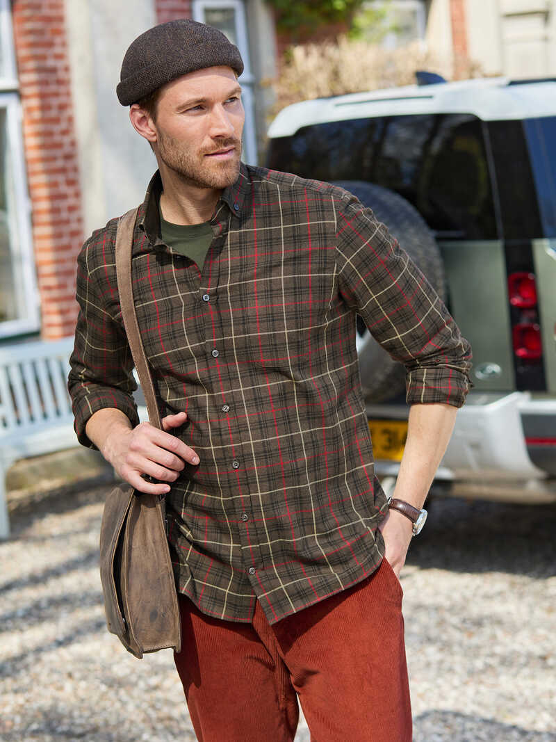 Alternatives Bild 4 zu Karohemd mit rmelpatches