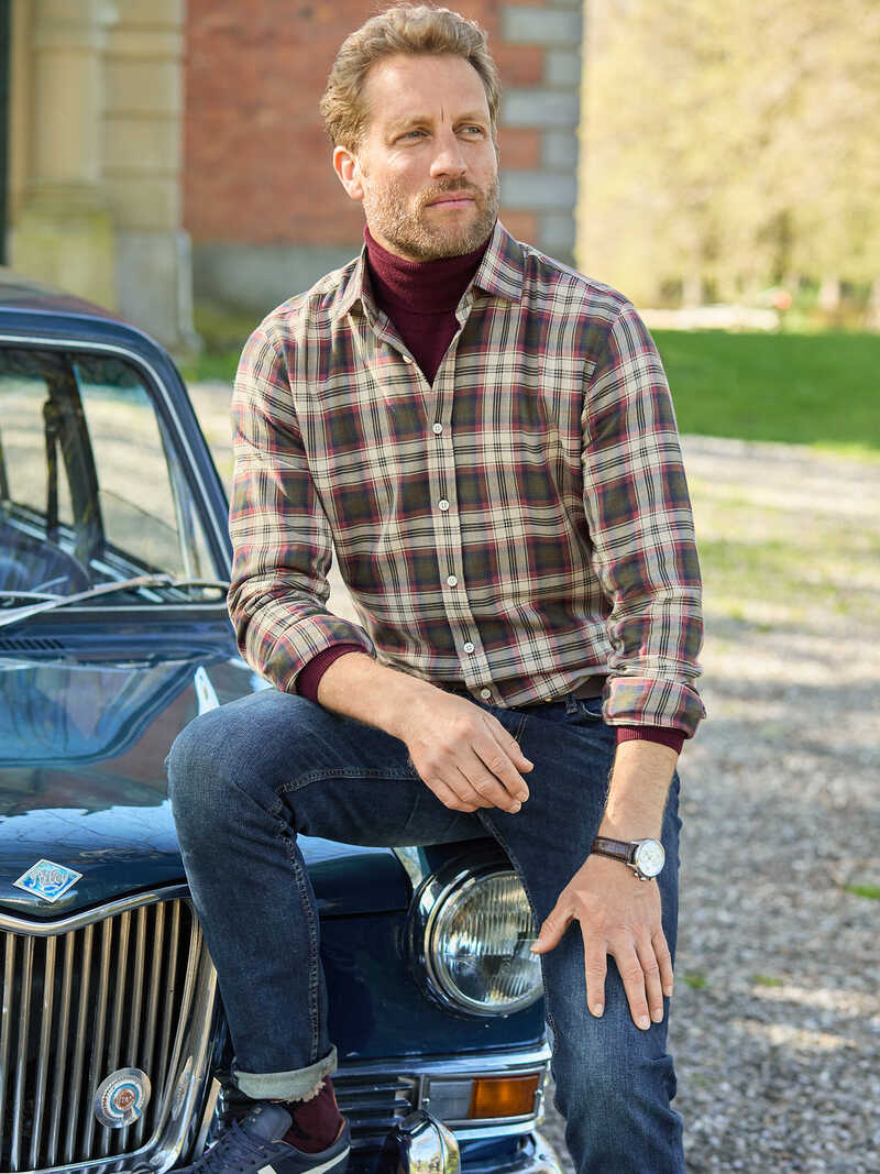 Alternatives Bild 1 zu Karo-Feintwillhemd