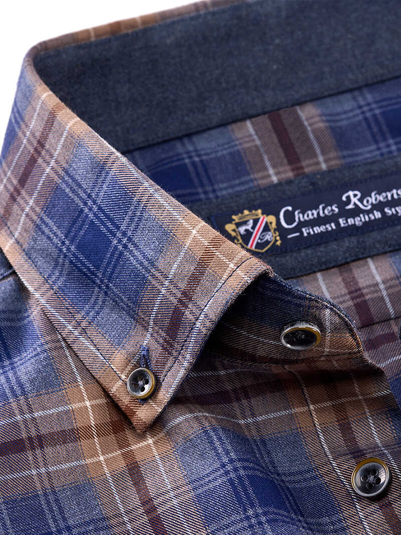 Alternatives Bild 1 zu Feintwill-Karohemd