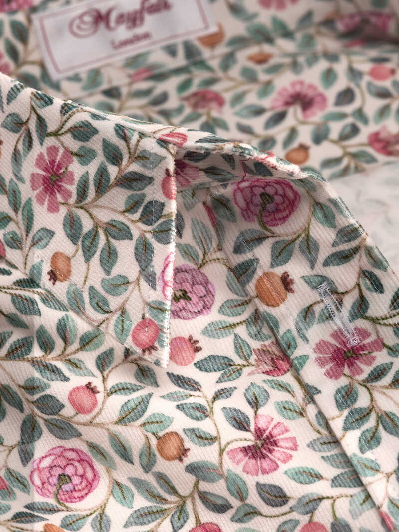 Alternatives Bild 2 zu Weie Feincordbluse mit LIberty-Print Rosehip