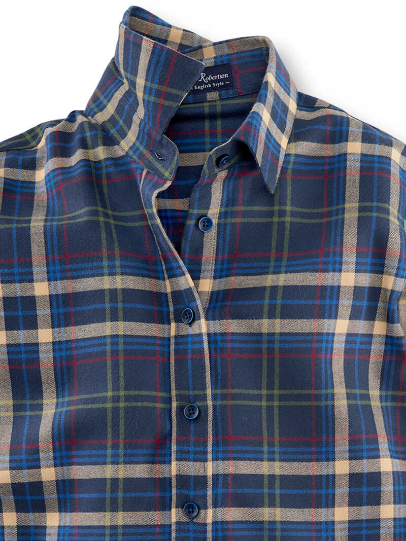 Alternatives Bild 2 zu Karo-Twillbluse