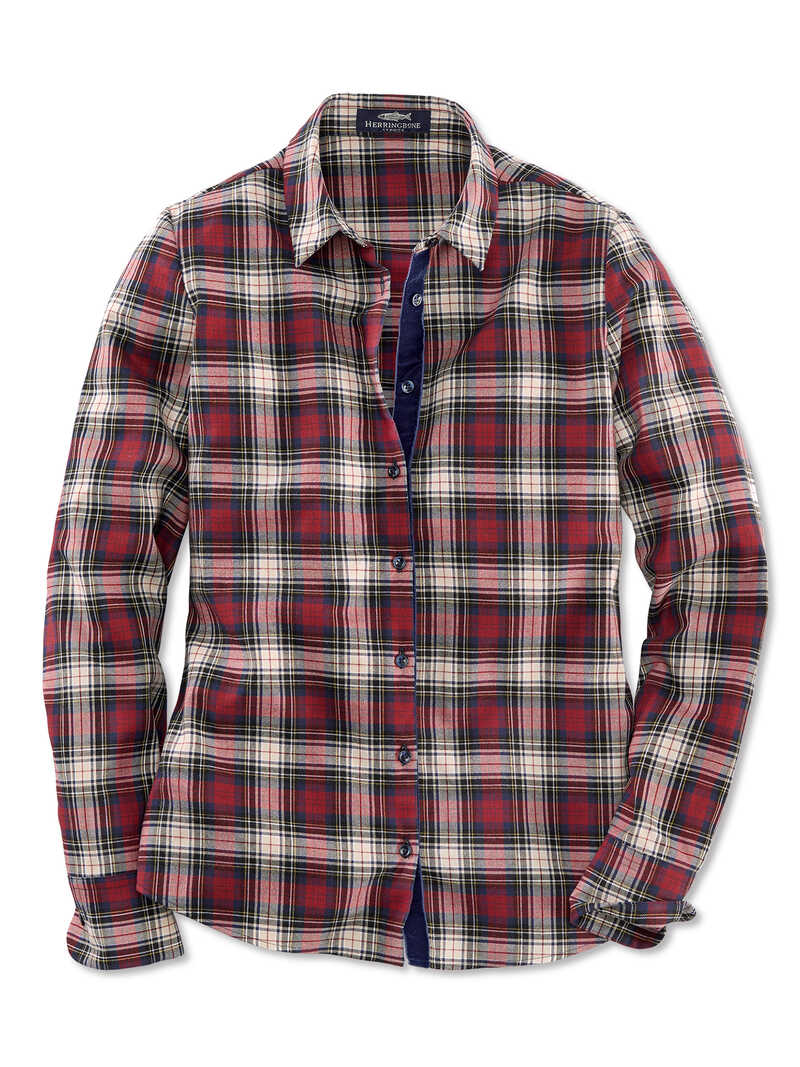 Alternatives Bild 1 zu Flanell-Bluse Stewart Tartan