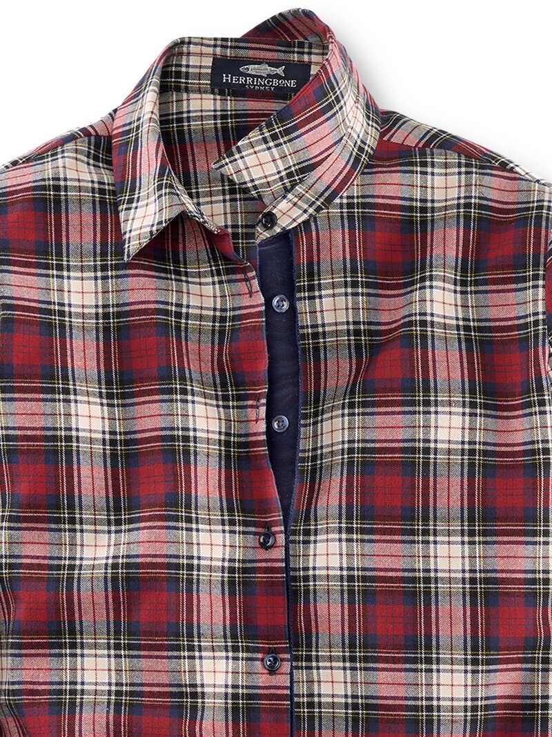 Alternatives Bild 2 zu Flanell-Bluse Stewart Tartan