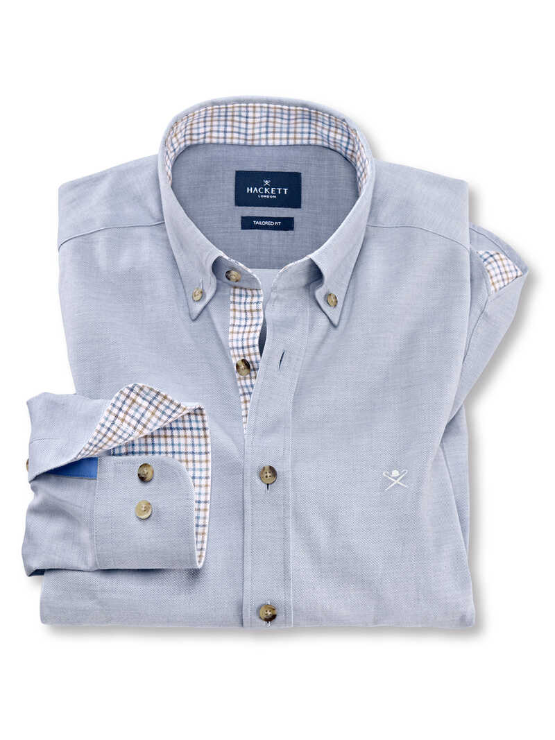 Produktbild zu Flanellhemd mit Tattersallgewebe