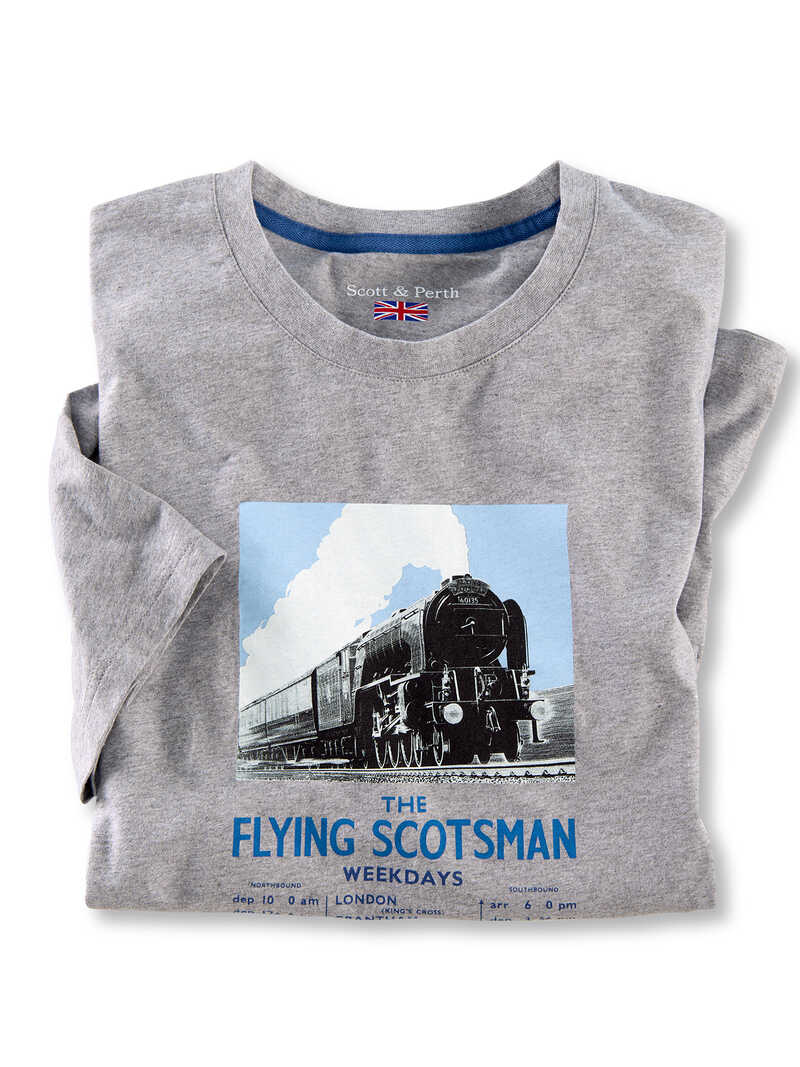 Alternatives Bild 1 zu T-Shirt Flying Scotsman Timetable