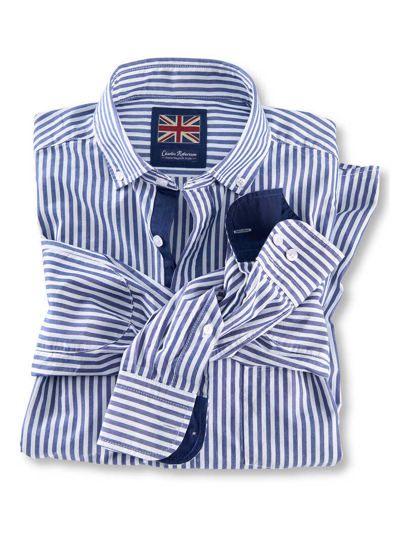 Produktbild zu Streifenhemd Whitby