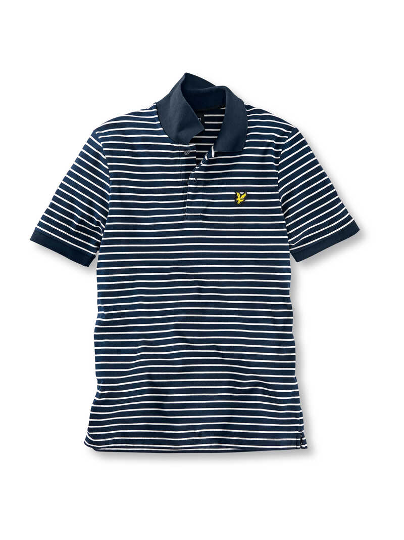Produktbild zu Streifen-Poloshirt