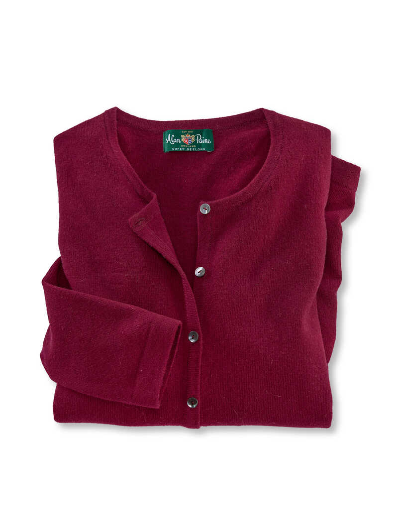 Alternatives Bild 1 zu Roter Geelong-Cardigan Ardallie