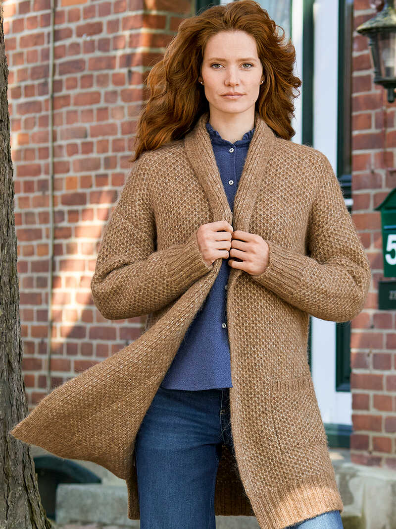 Alternatives Bild 3 zu Schalkragen-Cardigan