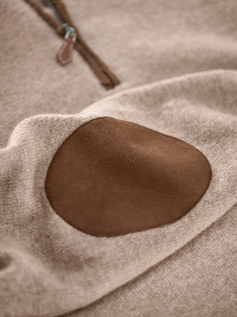 Alternatives Bild 2 zu Lambswool-Troyer mit rmelpatches