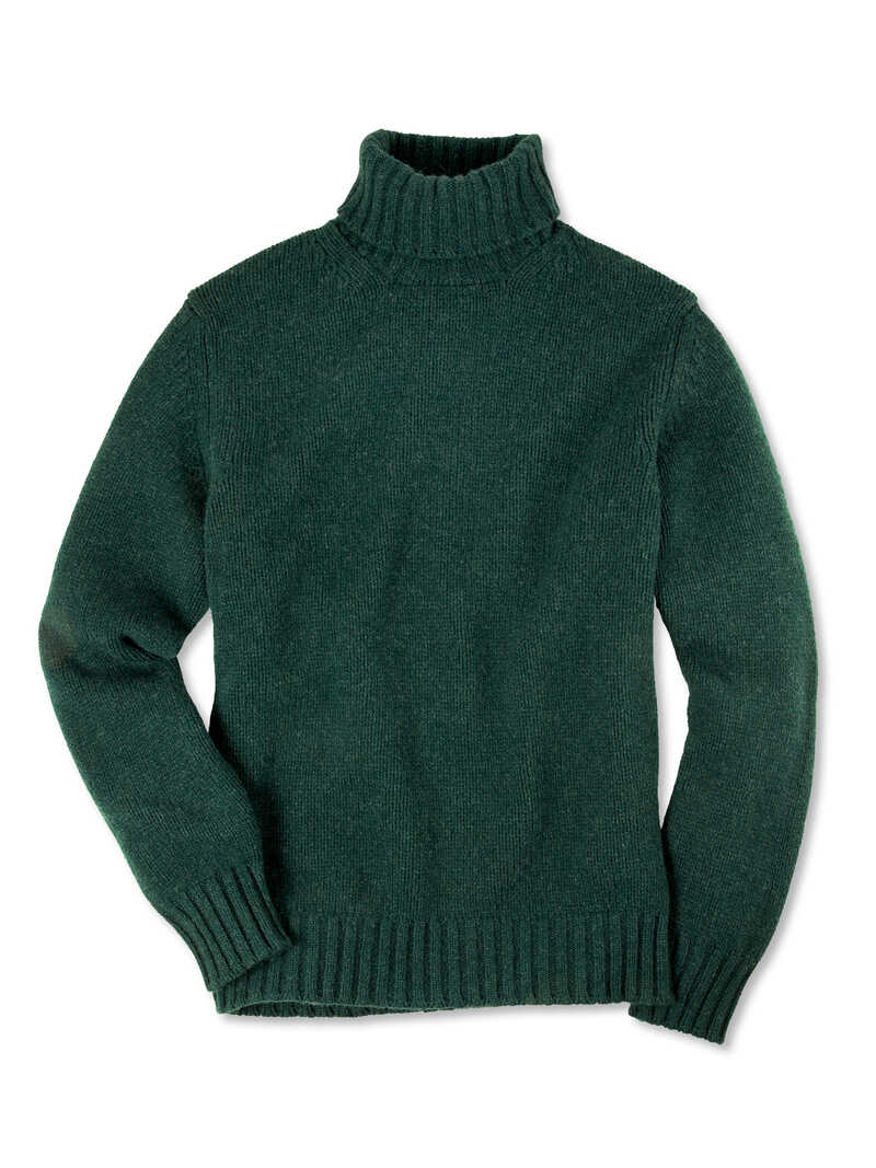 Alternatives Bild 2 zu Grner Rollkragenpullover Geelong Lambswool