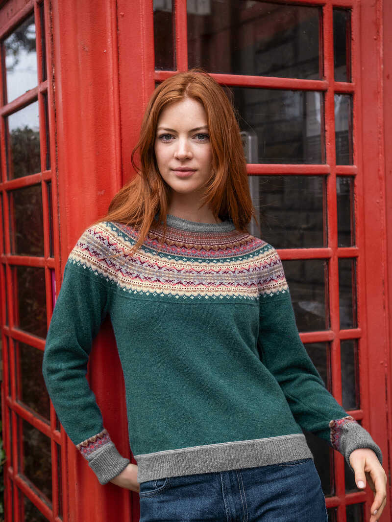 Alternatives Bild 3 zu Schottischer Fair-Isle-Pullover