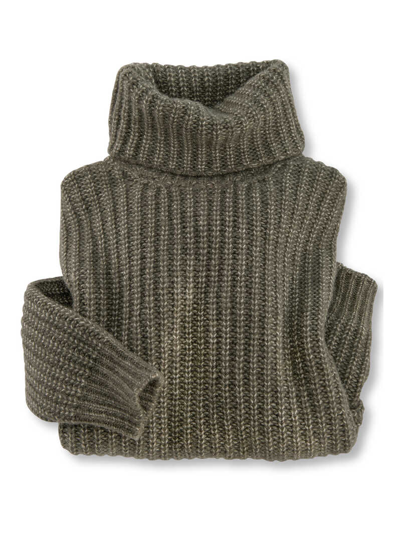 Alternatives Bild 2 zu Oversized-Rollkragenpullover