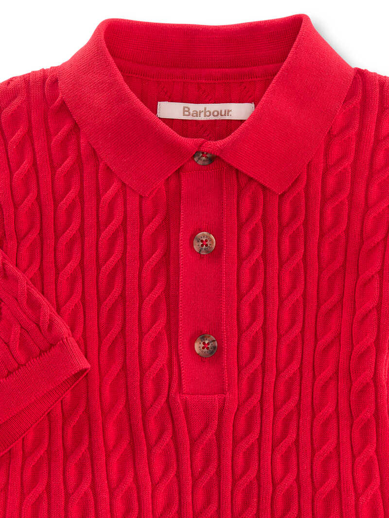 Alternatives Bild 2 zu Strickshirt mit Polokragen