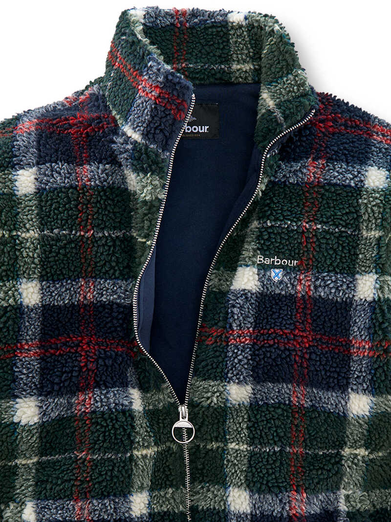 Alternatives Bild 4 zu Tartan Fleece Jacke