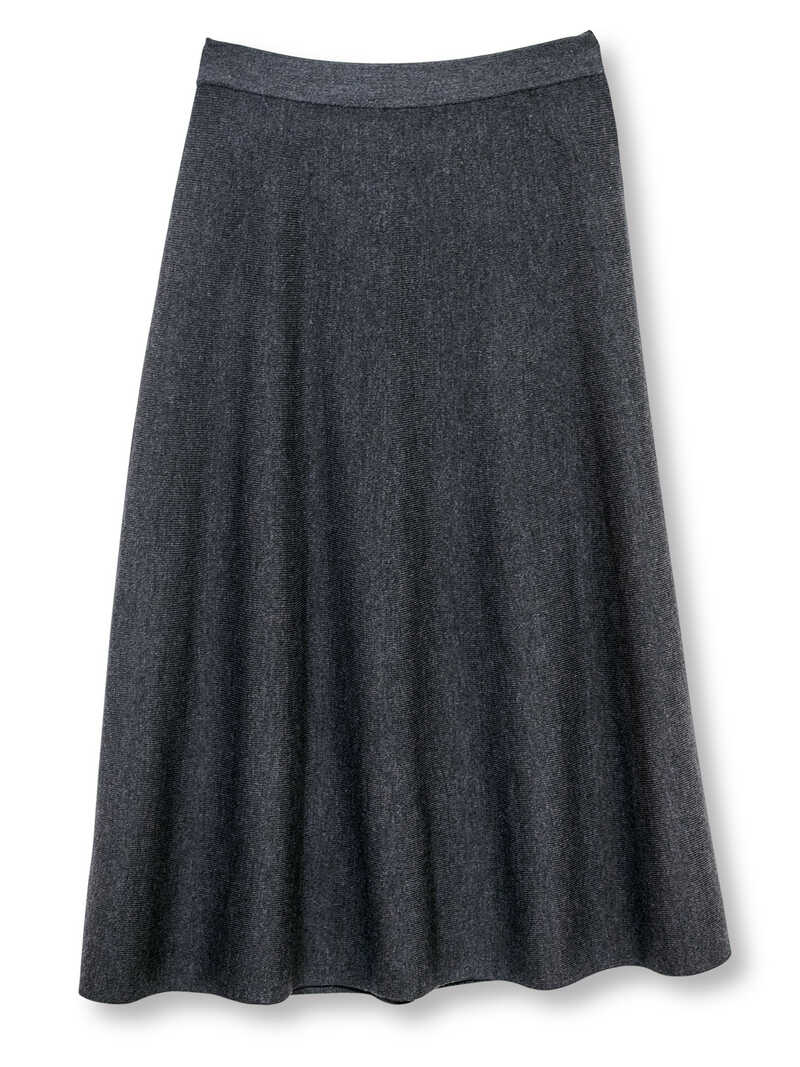 Alternatives Bild 3 zu Midi-Strickrock Merinowolle