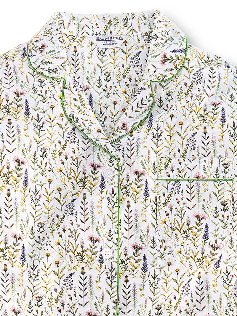 Alternatives Bild 2 zu Damen-Pyjama Meadow mit Blumenprint