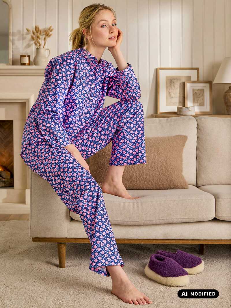 Produktbild zu Pyjama Pink Flowers