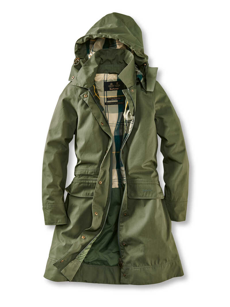 barbour damen mantel