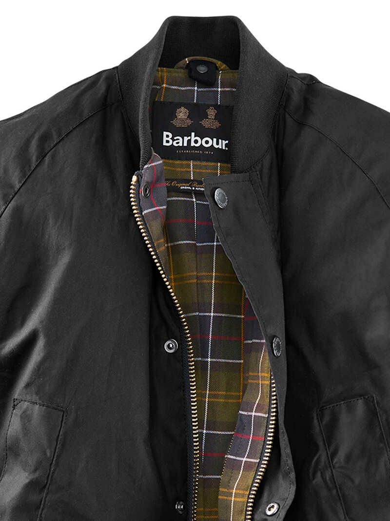 Alternatives Bild 1 zu Barbour-Wachsjacke 'Ashby' mit Collegekragen