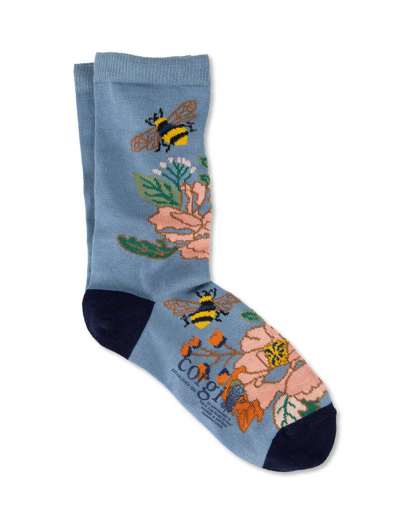 Damen-Corgi-Socken Bumble Bees