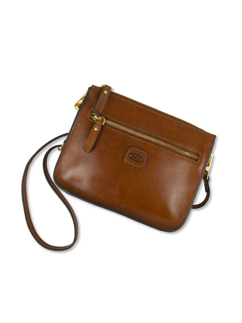 Produktbild zu Crossbag aus Veloursleder