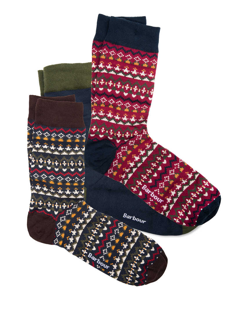 Produktbild zu Sockenset mit Fair-Isle-Socken