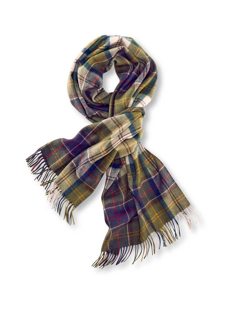 Produktbild zu Lambswool-Tartanschal