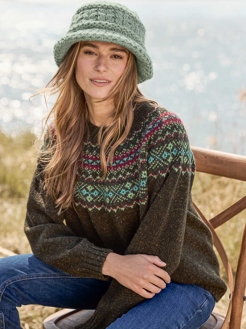 Alternatives Bild 3 zu Irischer Aran-Strickhut