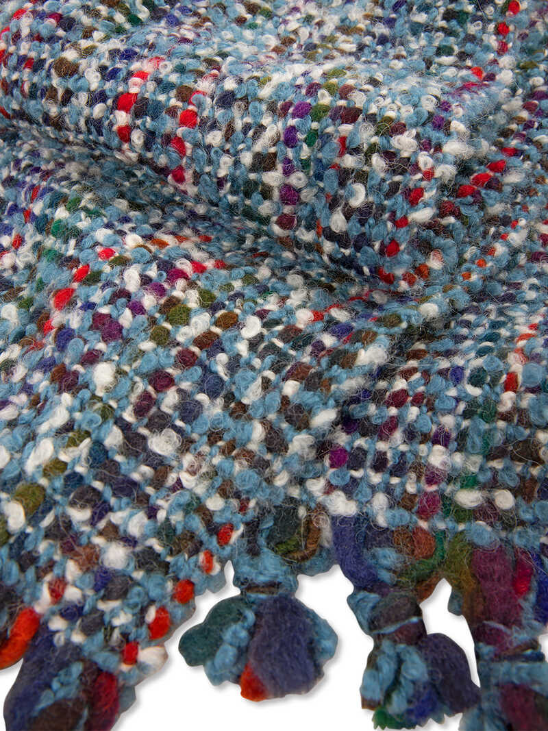 Alternatives Bild 3 zu Wollschal in Tweedoptik