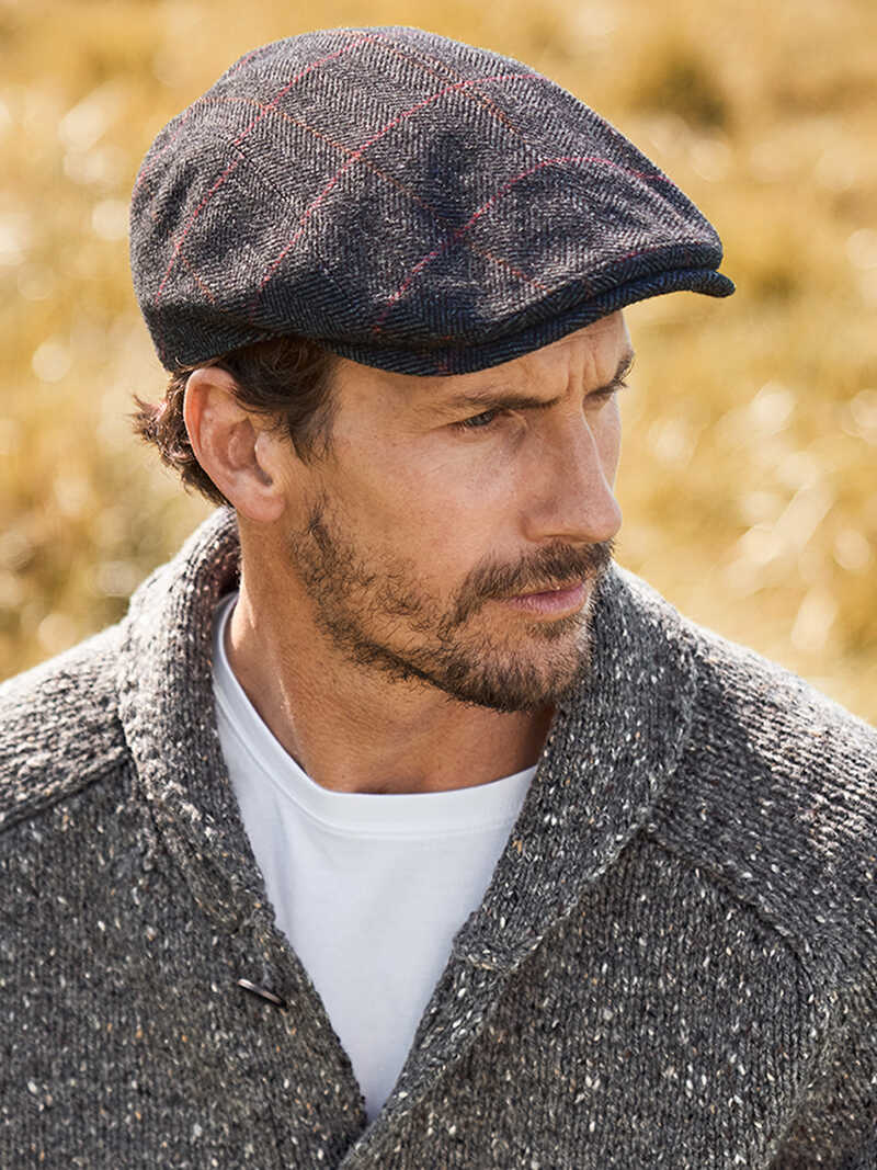 Alternatives Bild 1 zu Graue Tweedkappe