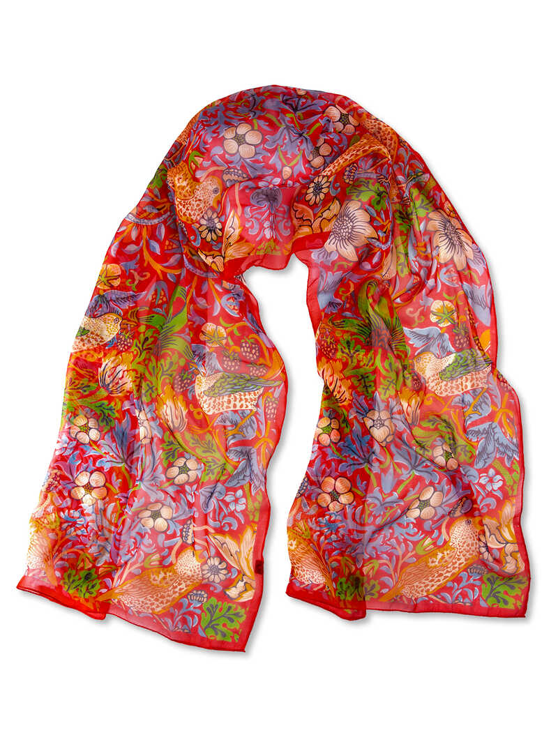 Alternatives Bild 1 zu Seidenschal Strawberry Thief