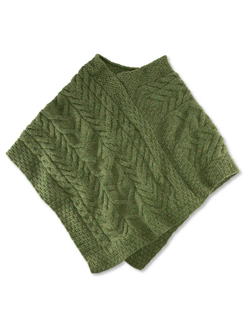 Alternatives Bild 1 zu Irischer Strickponcho