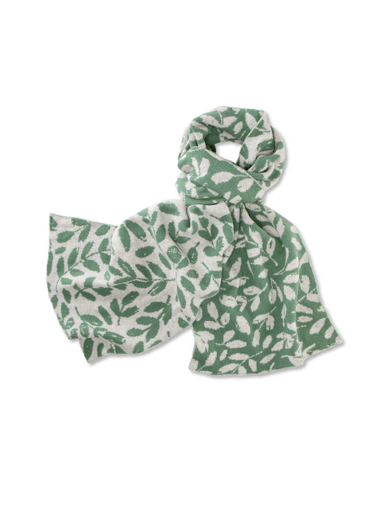 Produktbild zu Merino-Schal Leaves