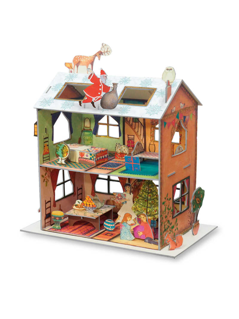 Produktbild zu 3D-Adventskalender Puppenhaus