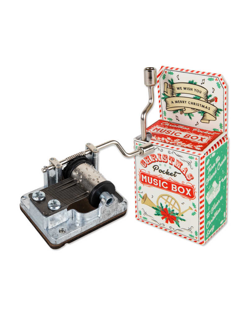 Produktbild zu Kleine Spieluhr mit Melodie We wish you a Merry Christmas