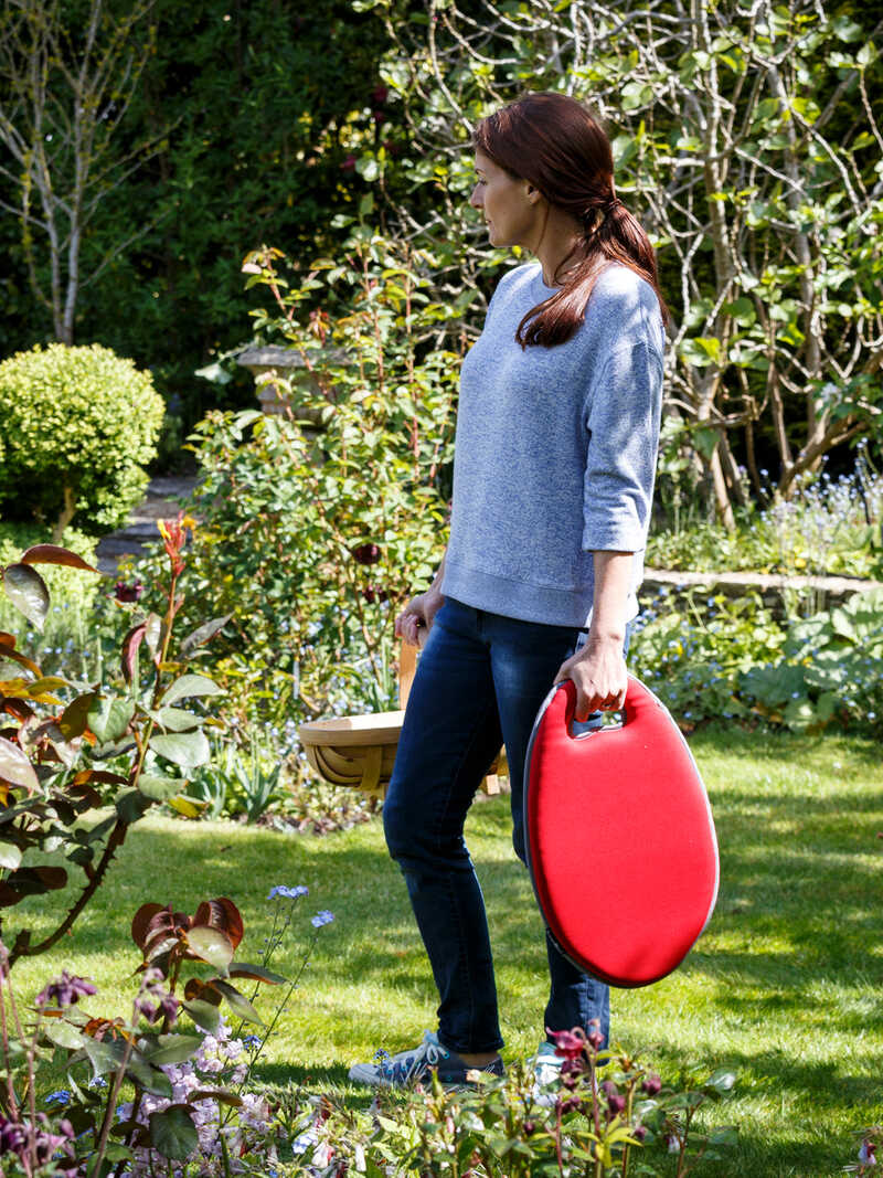 Alternatives Bild 2 zu Rotes Kniekissen Poppy