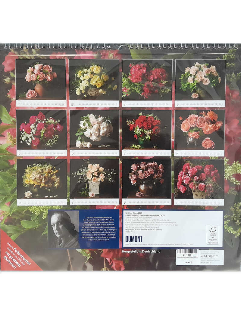 Alternatives Bild 1 zu Kalender Geliebte Rosen 2026