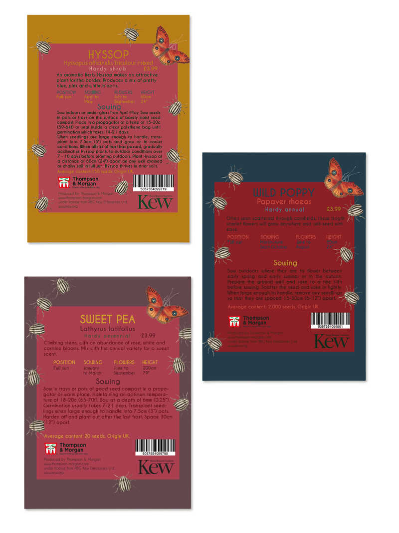 Alternatives Bild 2 zu Drei Sament�tchen Kew Collection