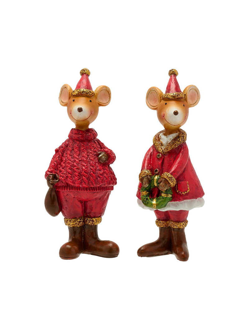 Produktbild zu Weihnachtsfiguren M�use Mila & Fred