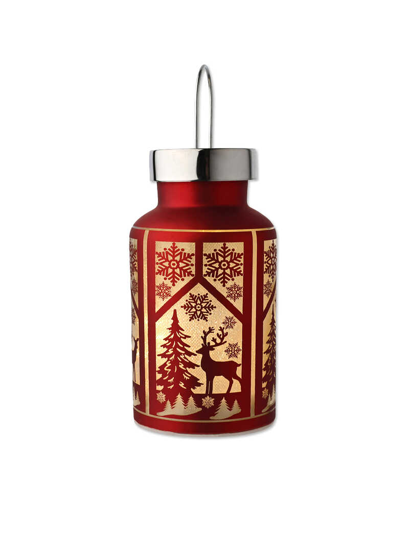 Produktbild zu Weihnachtslaterne LED Winter Wonderland