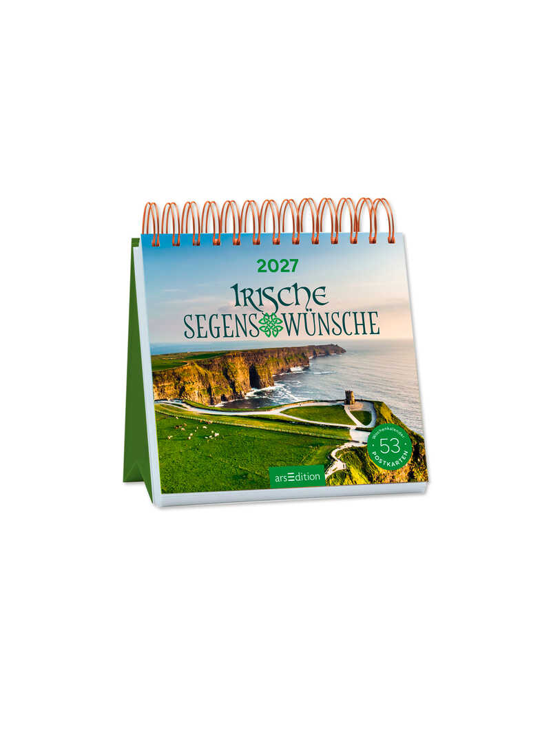 Produktbild zu Wochenkalender Irische Segensw�nsche 2027
