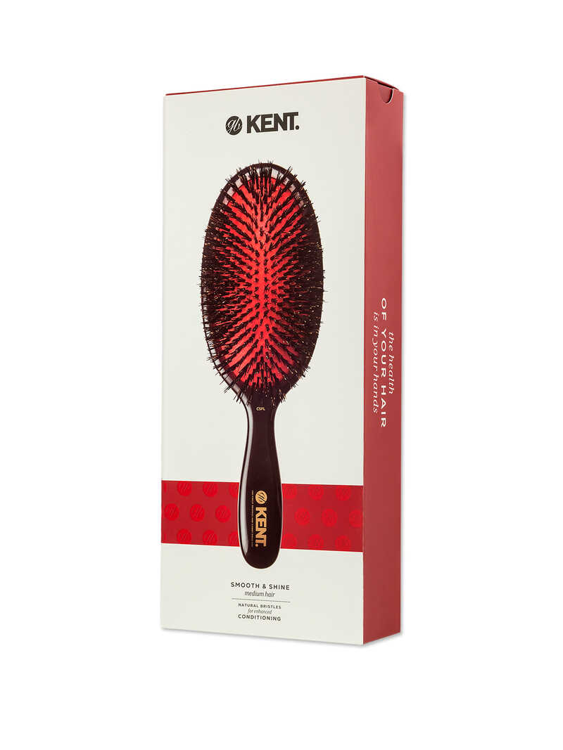 Produktbild zu Haarbrste mit Brstenreiniger