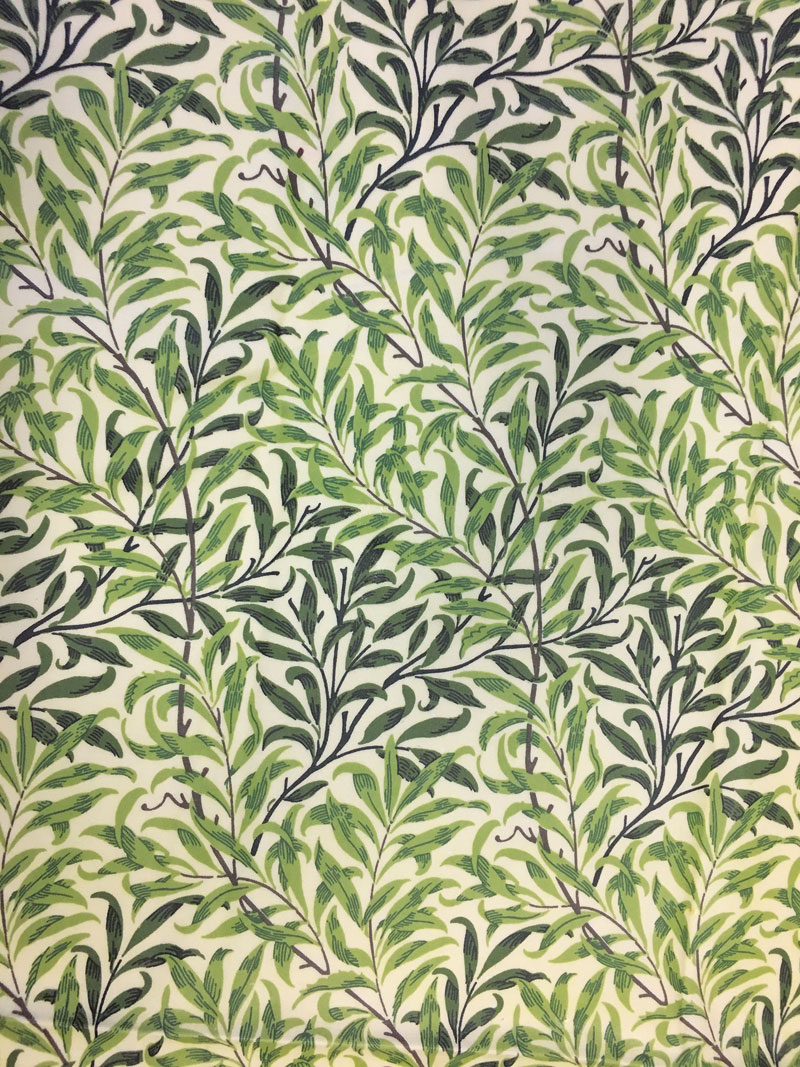 Alternatives Bild 1 zu William-Morris Tischdecke mit Weidenzweig-Motiv