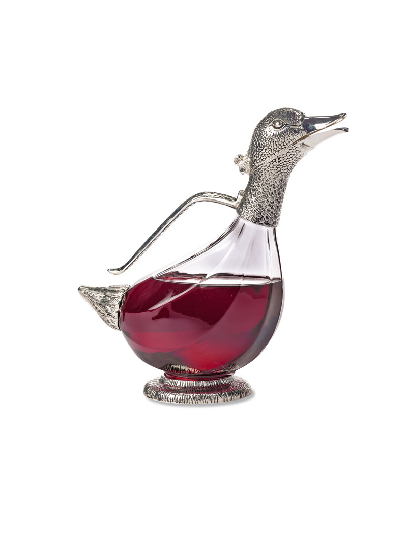 Produktbild zu Weindecanter Ente